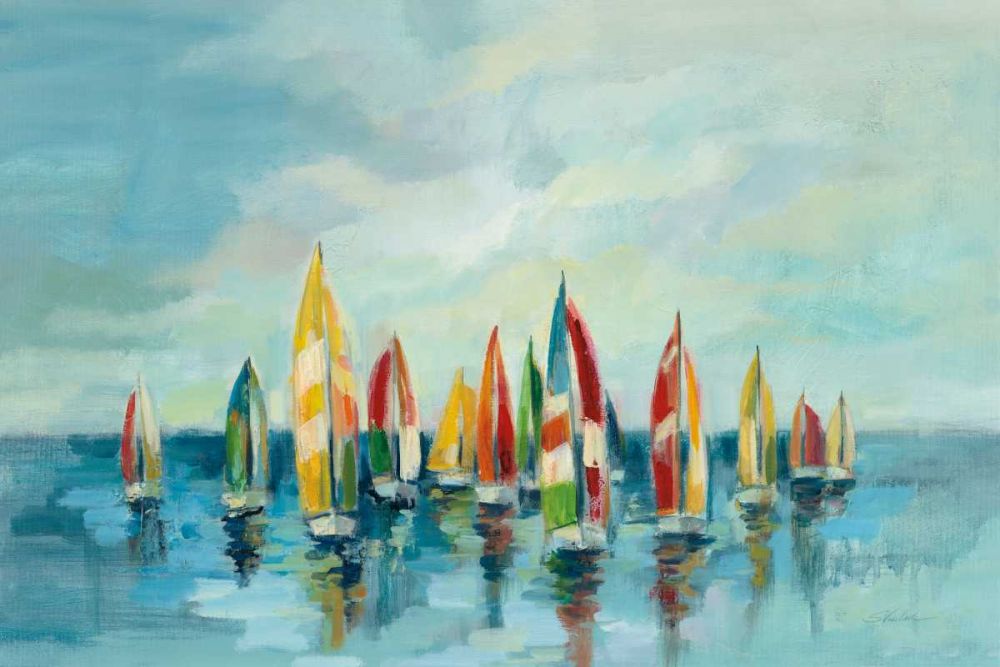 Regatta art print by Silvia Vassileva for $57.95 CAD
