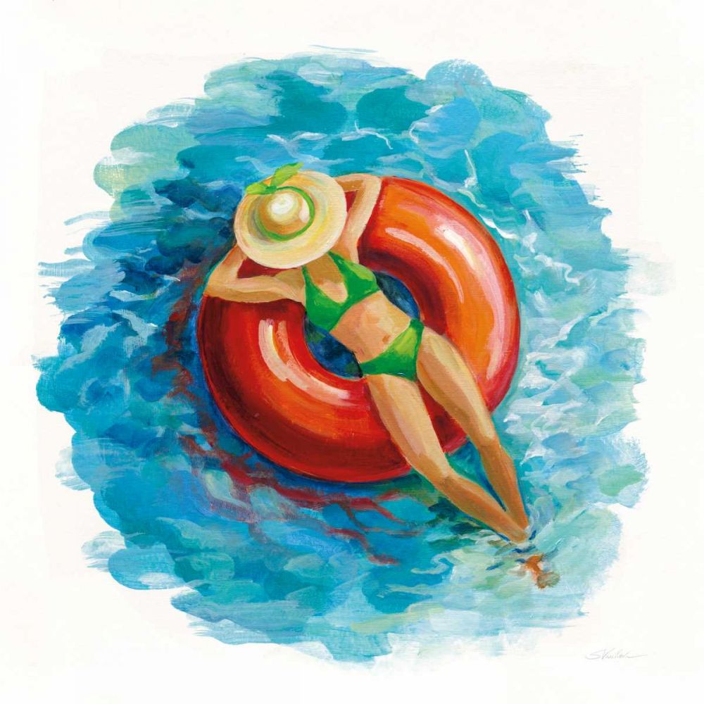 Sunbather I art print by Silvia Vassileva for $57.95 CAD