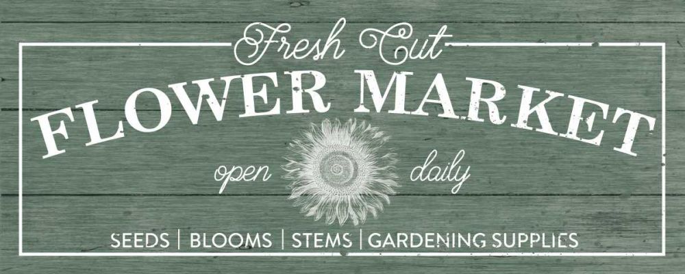 Flower Market I Sage art print by Wild Apple Portfolio for $57.95 CAD