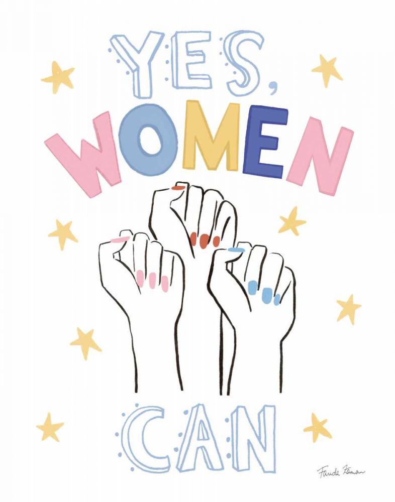 Empowerment I art print by Farida Zaman for $57.95 CAD