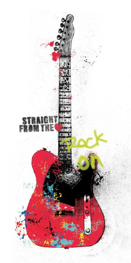 Garage Band I Graffiti art print by Mike Schick for $57.95 CAD