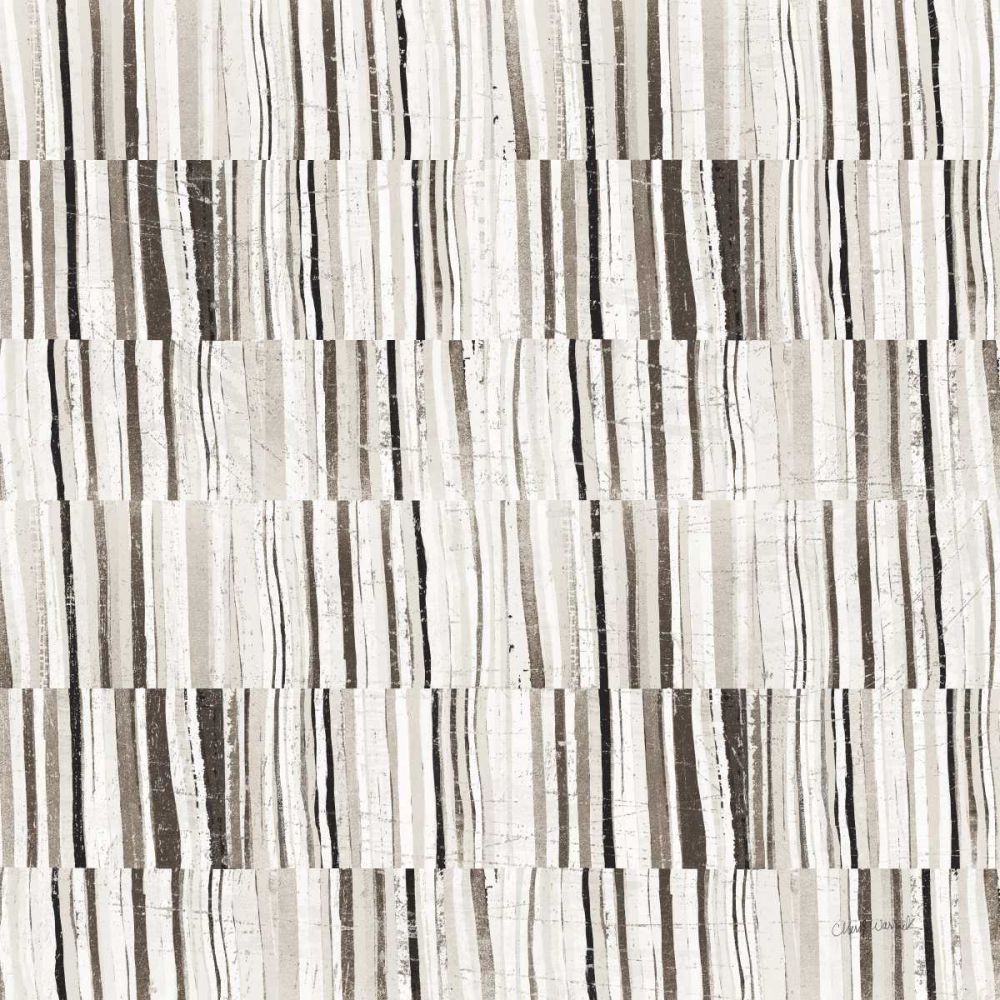 Neutral Stripes II art print by Cheryl Warrick for $57.95 CAD