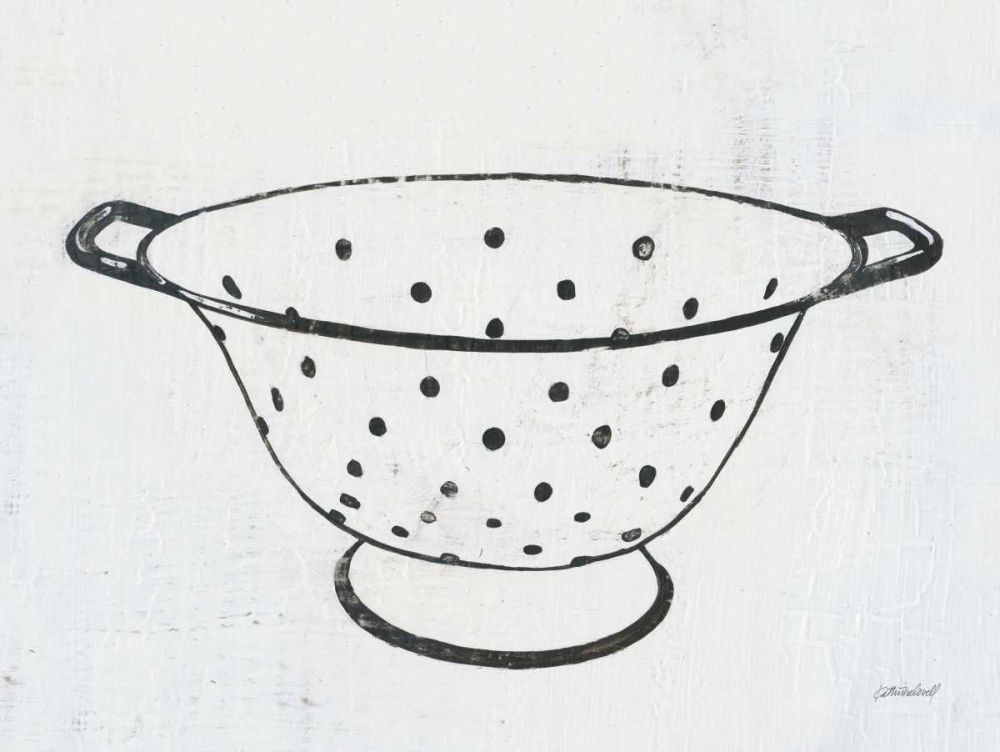 Retro Colander art print by Kathrine Lovell for $57.95 CAD