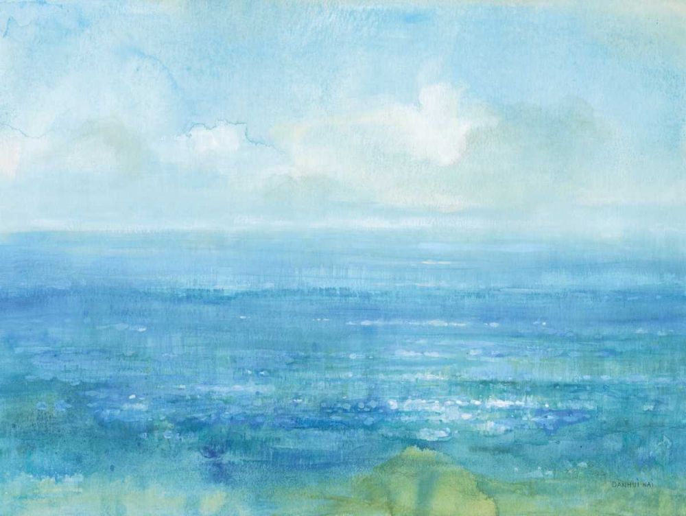 Sea Sparkle I art print by Danhui Nai for $57.95 CAD