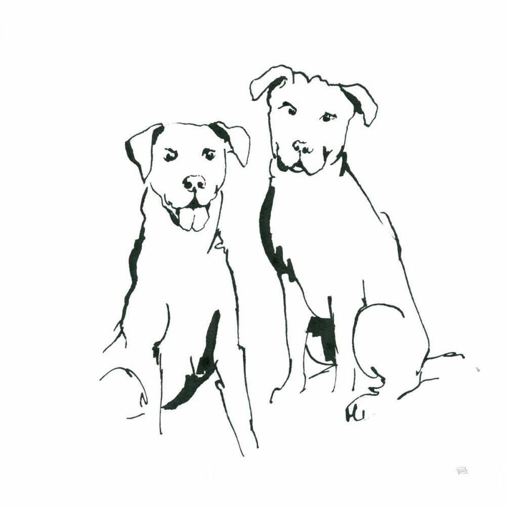 Lovable Mutts III art print by Chris Paschke for $57.95 CAD