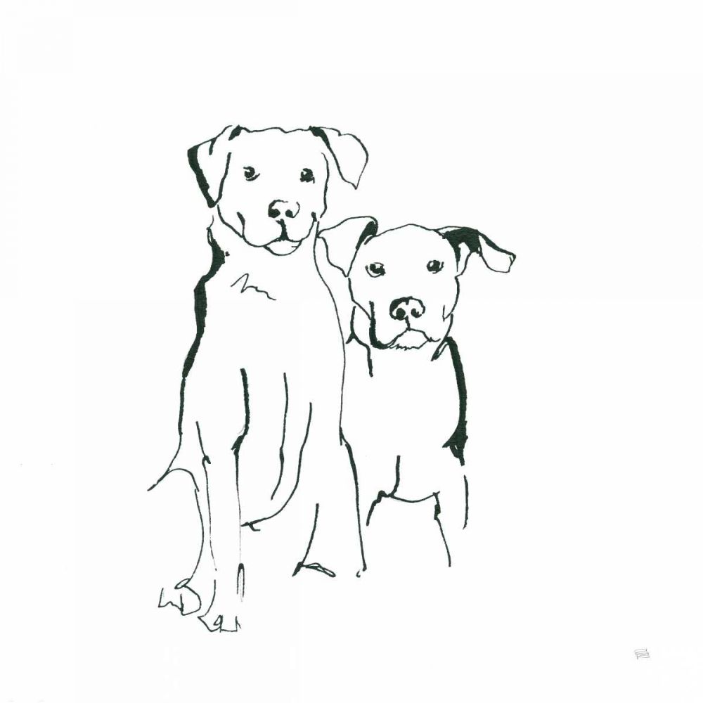 Lovable Mutts IV art print by Chris Paschke for $57.95 CAD