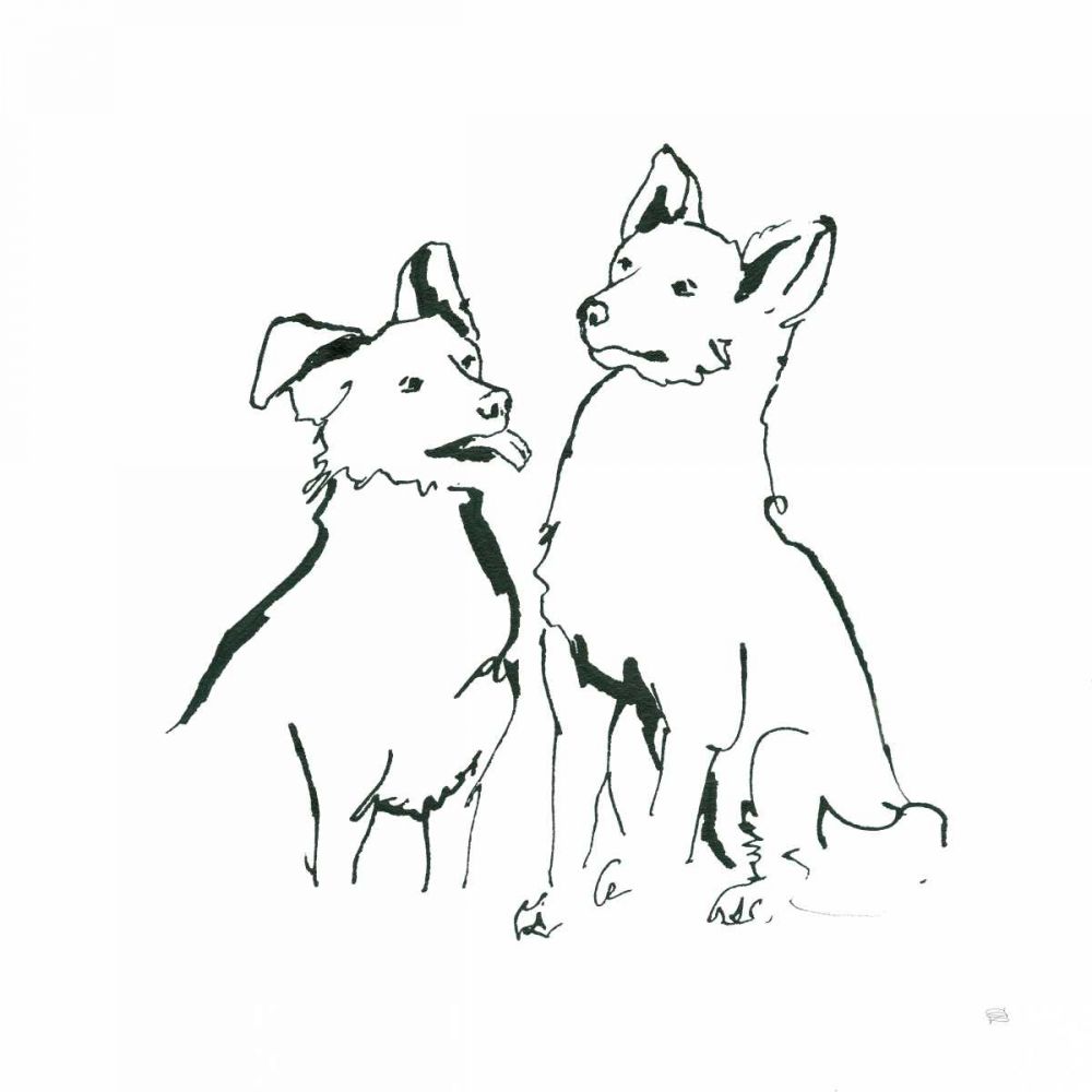 Lovable Mutts VI art print by Chris Paschke for $57.95 CAD