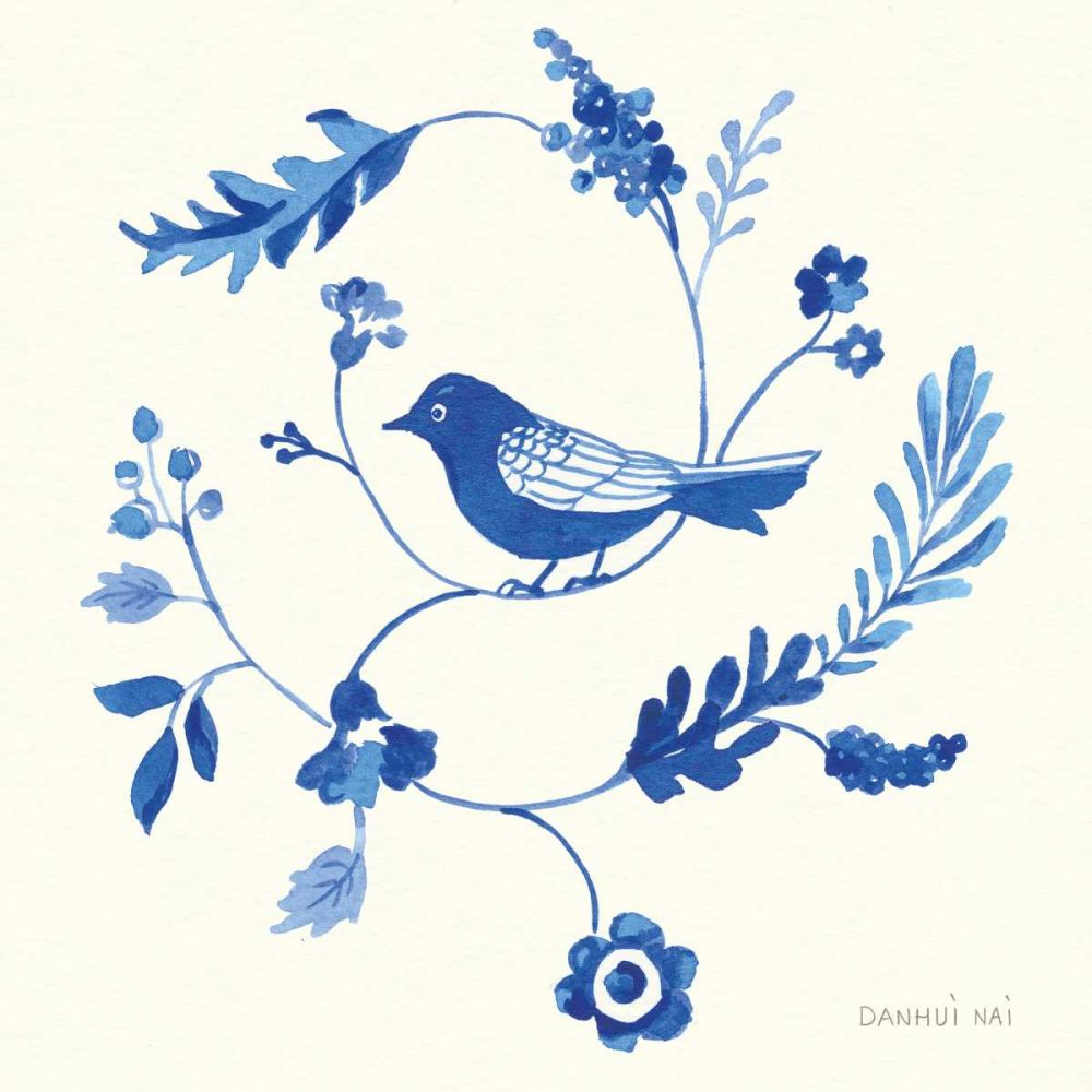 Songbird Celebration III art print by Danhui Nai for $57.95 CAD