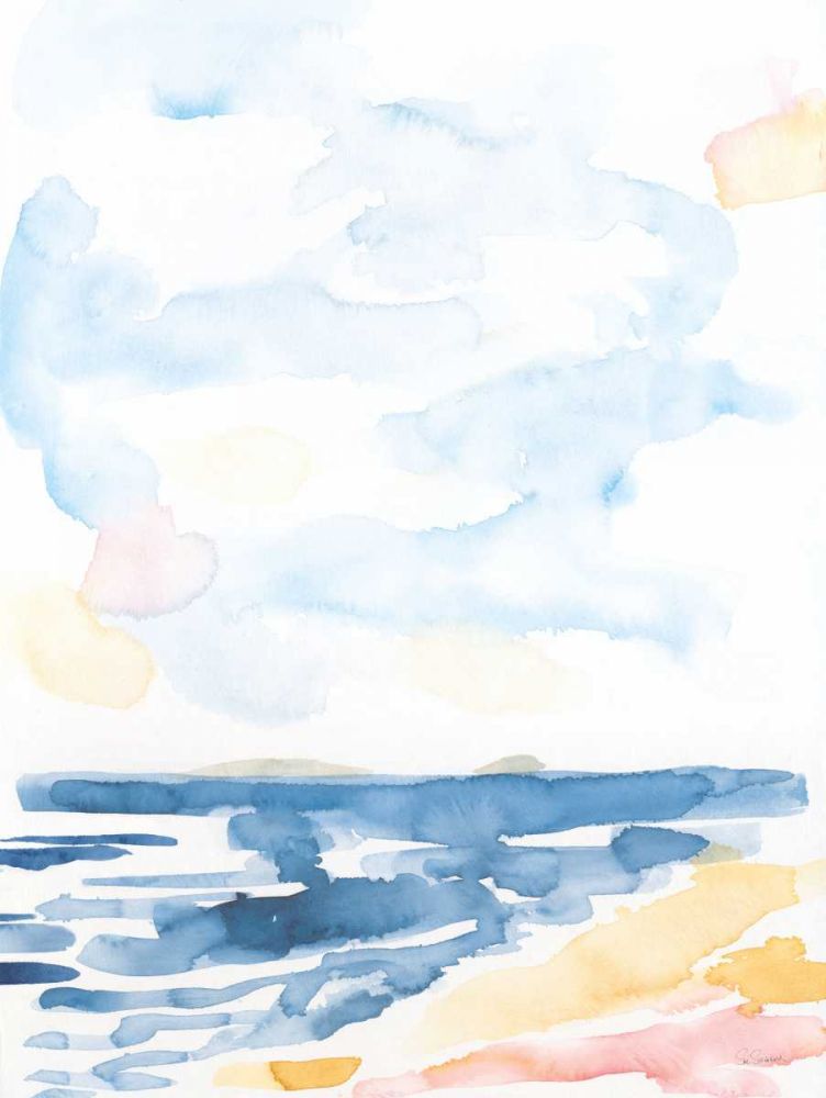 Pink Sands I art print by Sue Schlabach for $57.95 CAD
