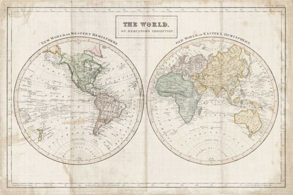 Old World Eastern Western Linen v2 art print by Wild Apple Portfolio for $57.95 CAD