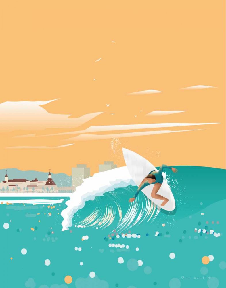 San Diego No Words art print by Omar Escalante for $57.95 CAD