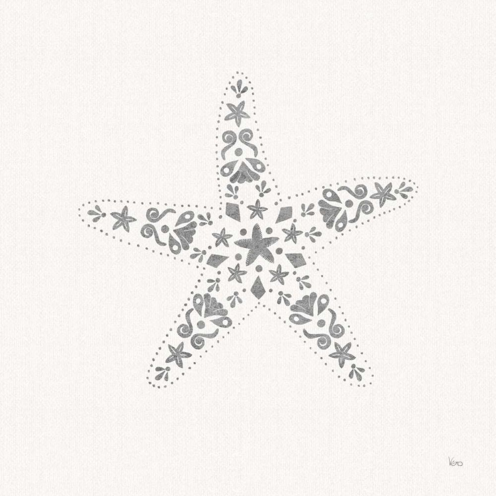 Sea Charms I no Words Silver art print by Veronique Charron for $57.95 CAD