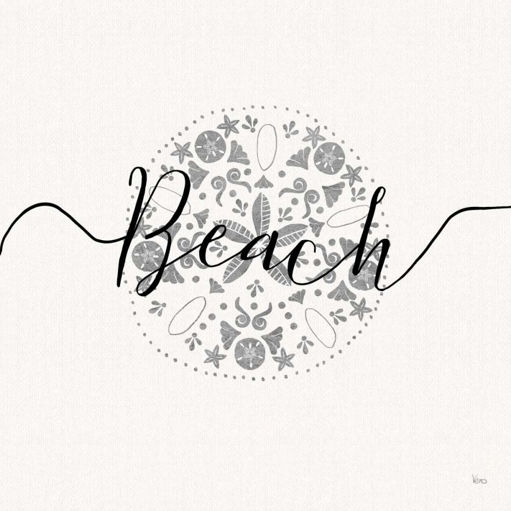 Sea Charms II Silver art print by Veronique Charron for $57.95 CAD