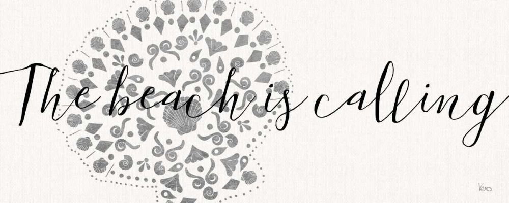 Sea Charms V Silver art print by Veronique Charron for $57.95 CAD