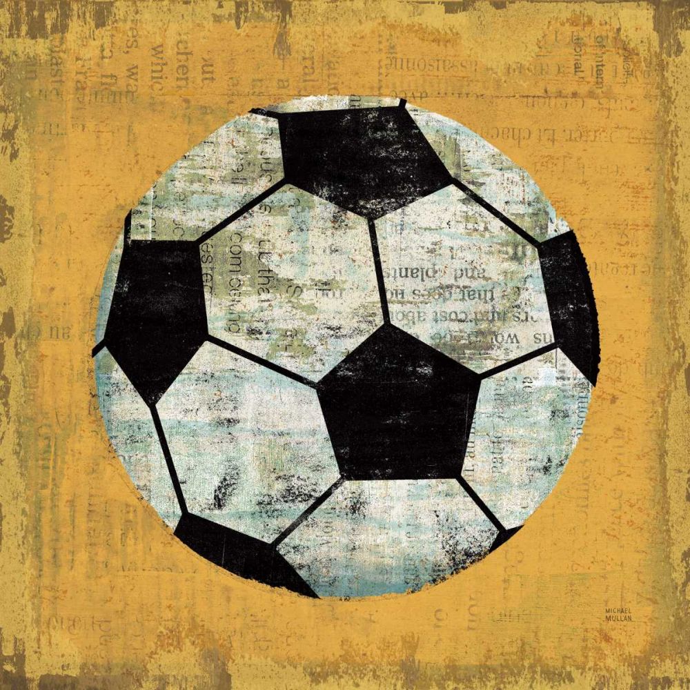 Ball IV Yellow art print by Michael Mullan for $57.95 CAD