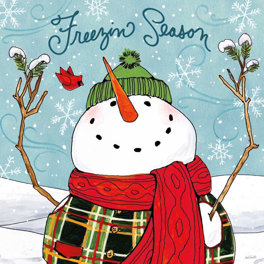 Snowplace Like Home III art print by Anne Tavoletti for $57.95 CAD