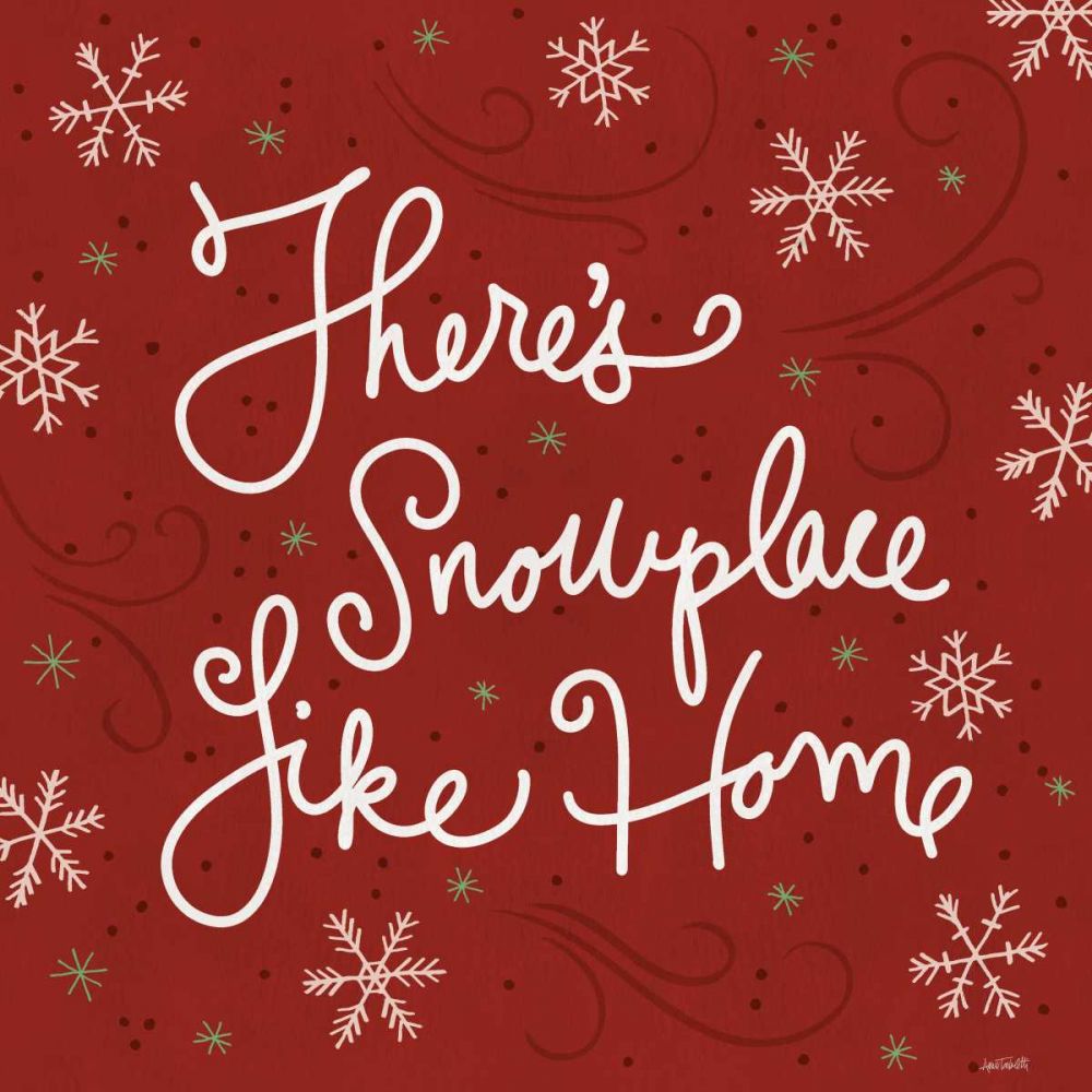 Snowplace Like Home IX art print by Anne Tavoletti for $57.95 CAD