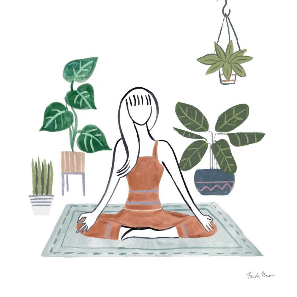 Self Care II art print by Farida Zaman for $57.95 CAD