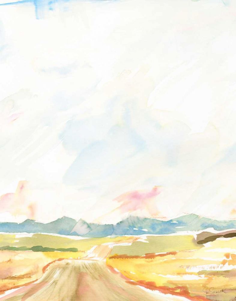 Road to Bountiful Vertical Crop art print by Sue Schlabach for $57.95 CAD