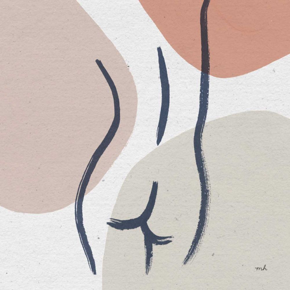 Line Figures II art print by Moira Hershey for $57.95 CAD