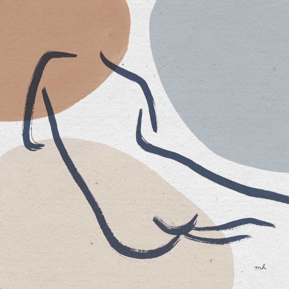 Line Figures IV art print by Moira Hershey for $57.95 CAD
