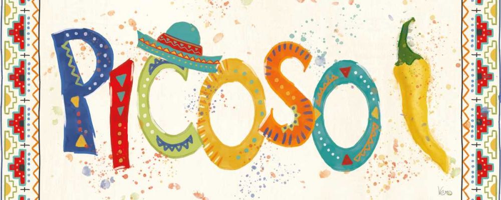 Tex Mex Fiesta IX art print by Veronique Charron for $57.95 CAD
