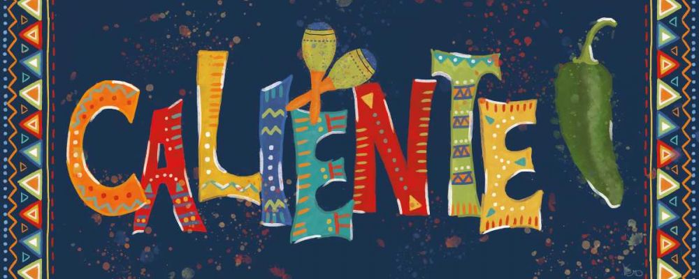 Tex Mex Fiesta X Dark art print by Veronique Charron for $57.95 CAD