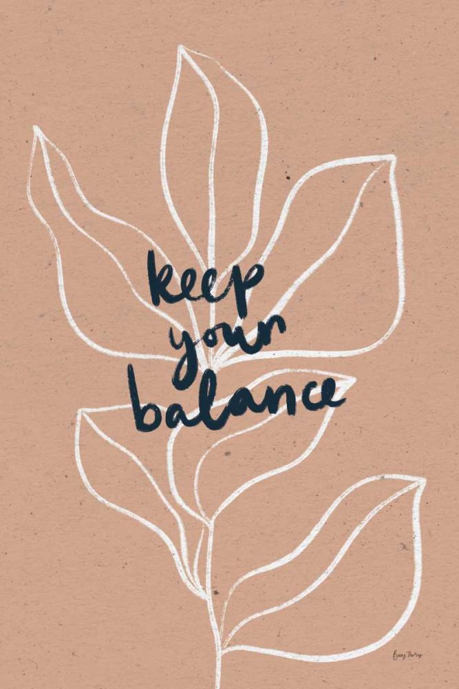 Balance I art print by Becky Thorns for $57.95 CAD