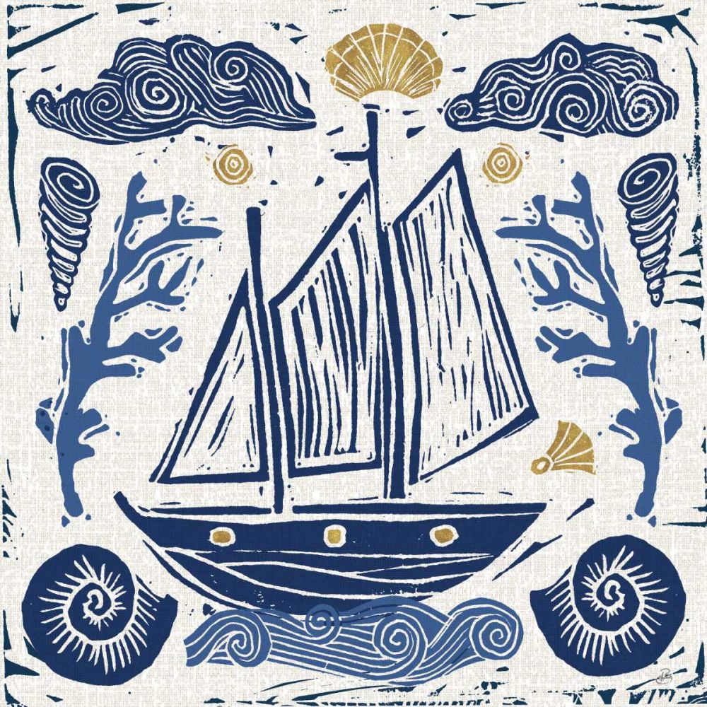 Primitive Sea V art print by Daphne Brissonnet for $57.95 CAD