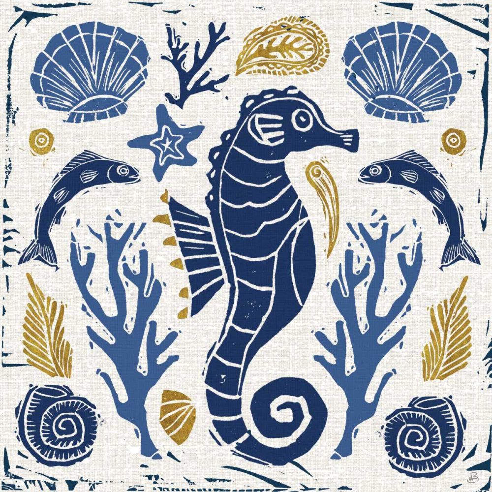 Primitive Sea VI art print by Daphne Brissonnet for $57.95 CAD