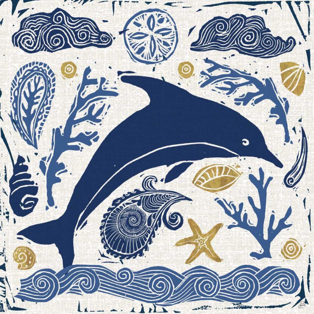 Primitive Sea VIII art print by Daphne Brissonnet for $57.95 CAD