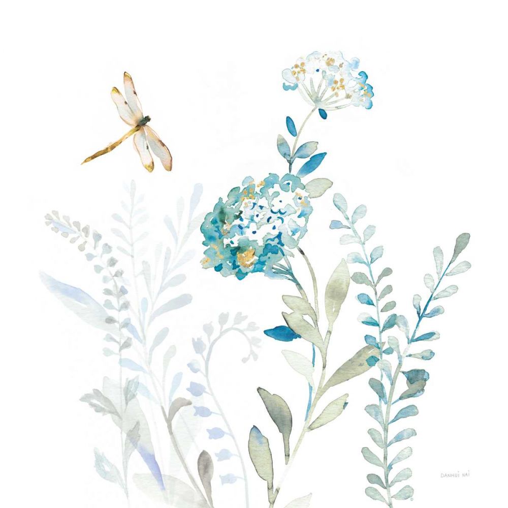 Blues of Summer VII art print by Danhui Nai for $57.95 CAD