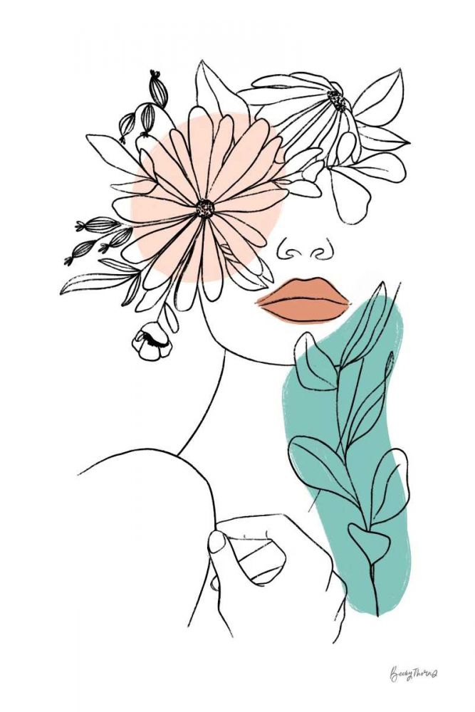 Rooted I art print by Becky Thorns for $57.95 CAD
