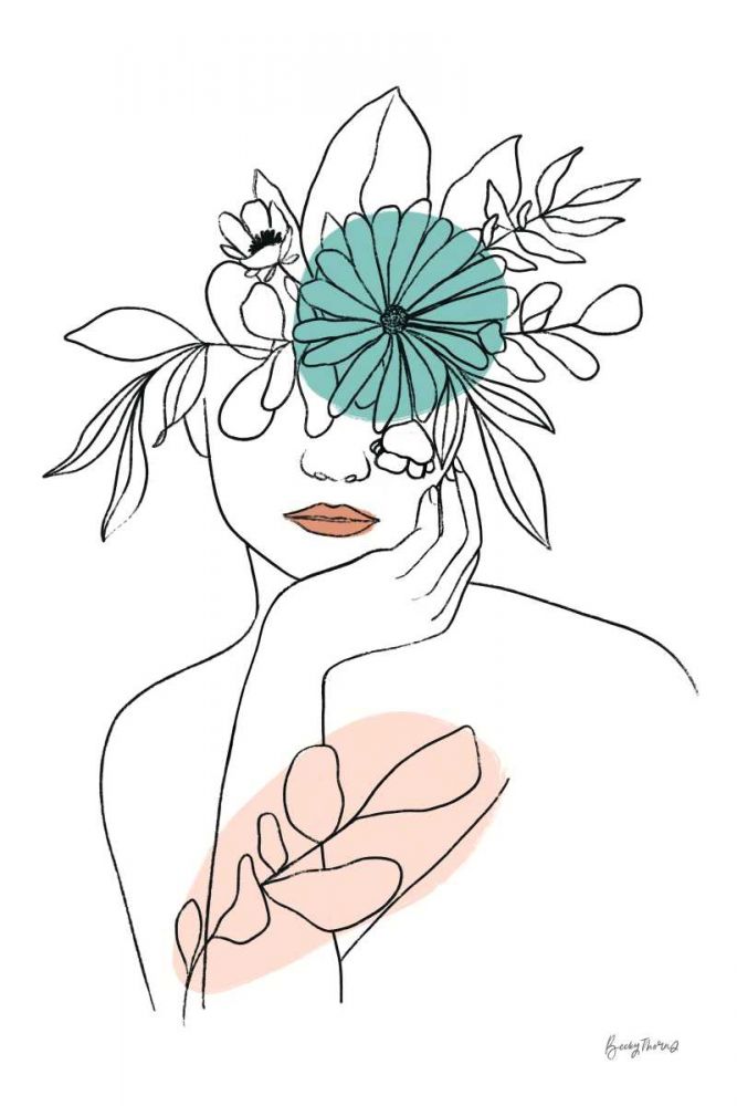 Rooted III art print by Becky Thorns for $57.95 CAD
