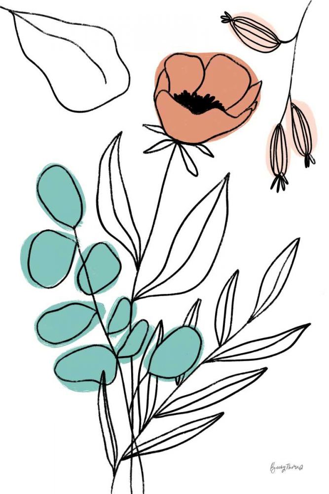 Rooted IV art print by Becky Thorns for $57.95 CAD
