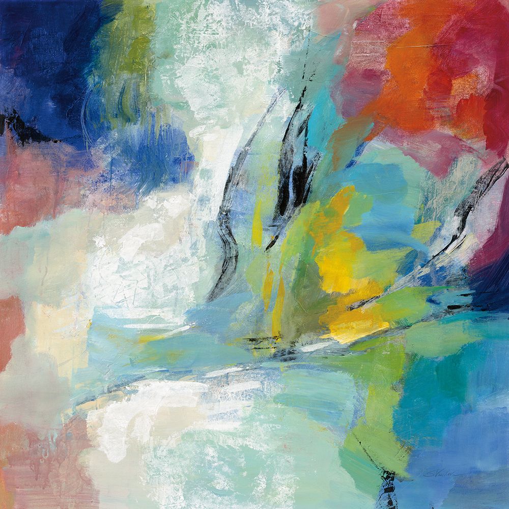 Vibrant Rainbow art print by Silvia Vassileva for $57.95 CAD