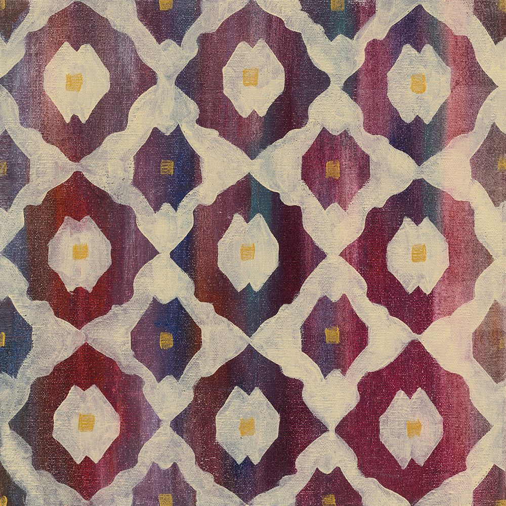 Boho Lattice II art print by Silvia Vassileva for $57.95 CAD