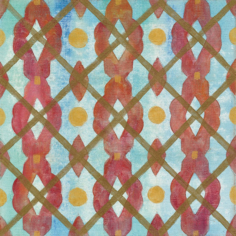Boho Lattice III art print by Silvia Vassileva for $57.95 CAD