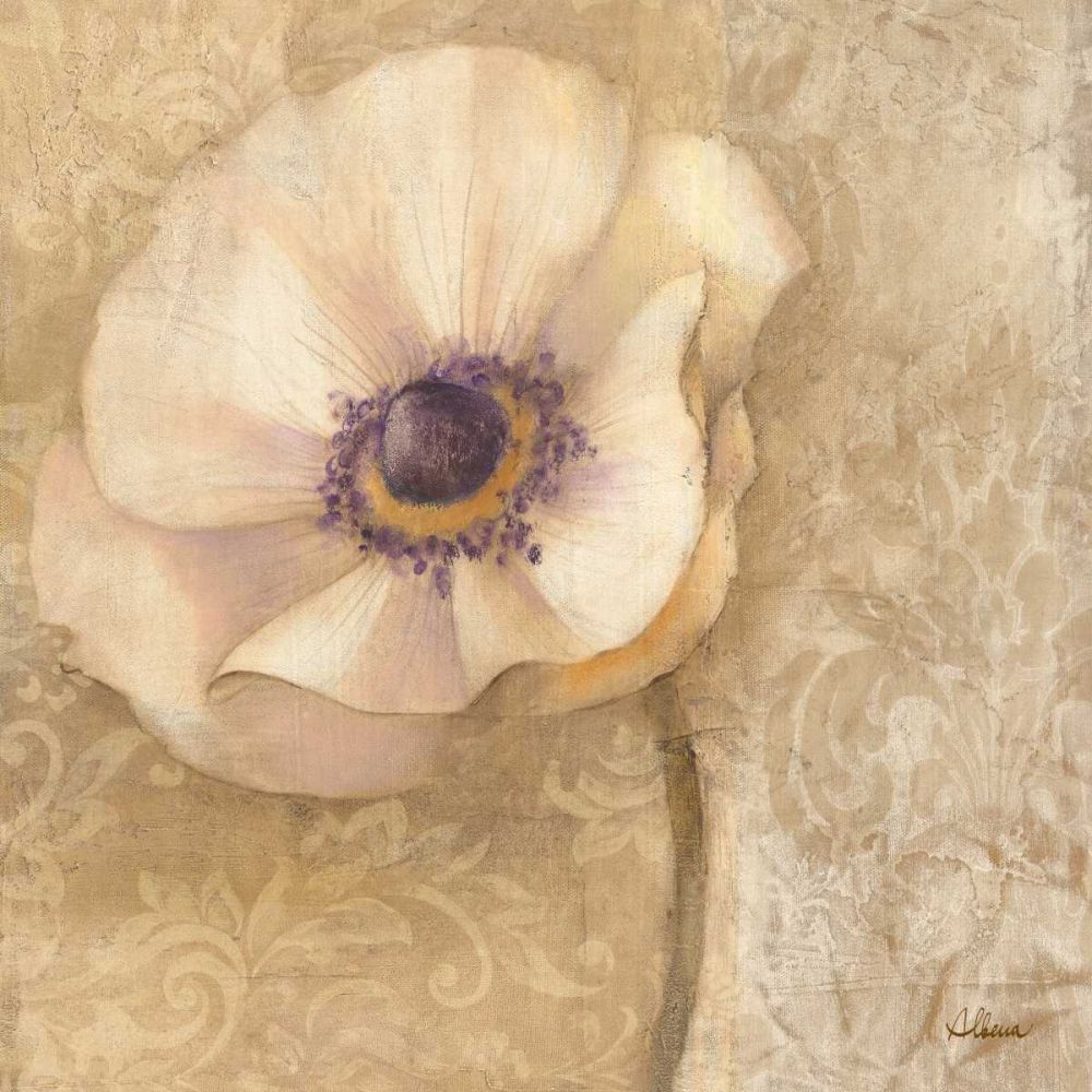Brocade Poppy - Wag art print by Albena Hristova for $57.95 CAD