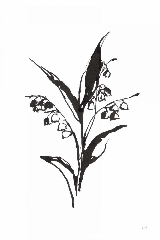 Line Lily of the Valley I art print by Chris Paschke for $57.95 CAD