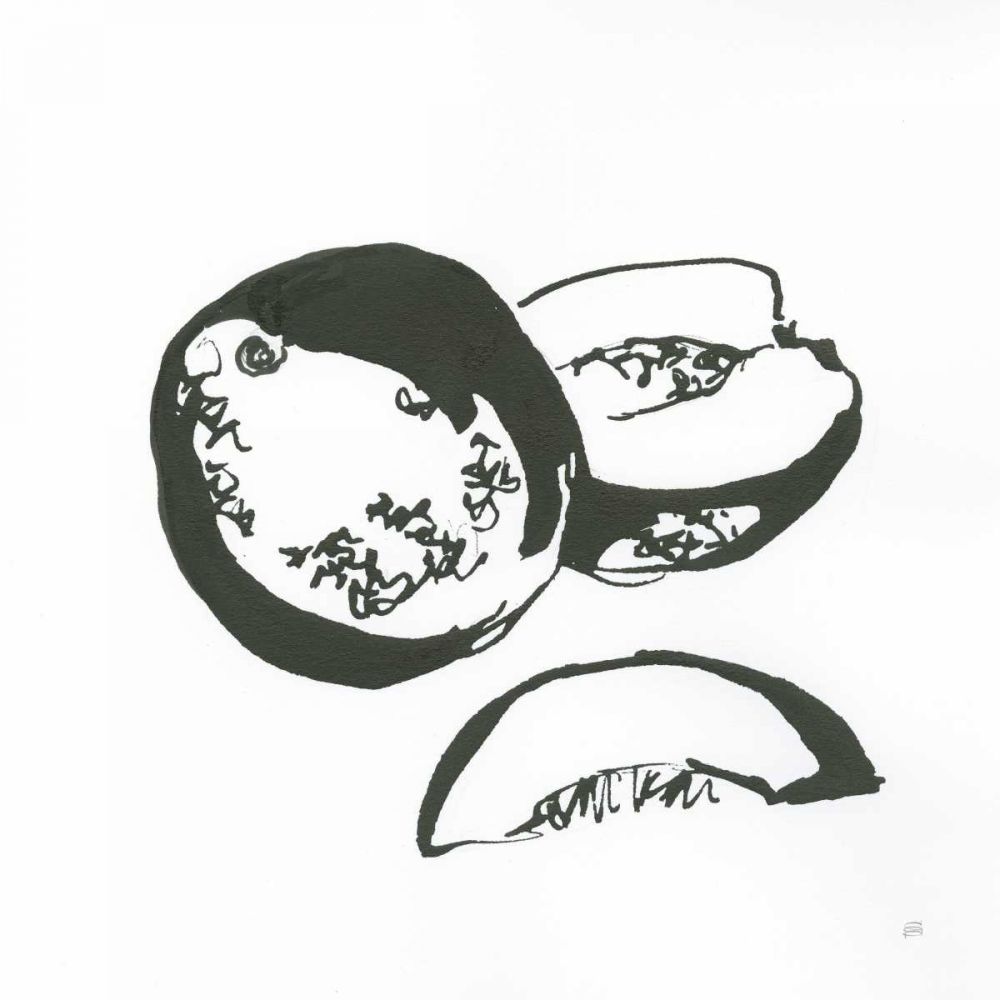 Cantaloupe II BW art print by Chris Paschke for $57.95 CAD