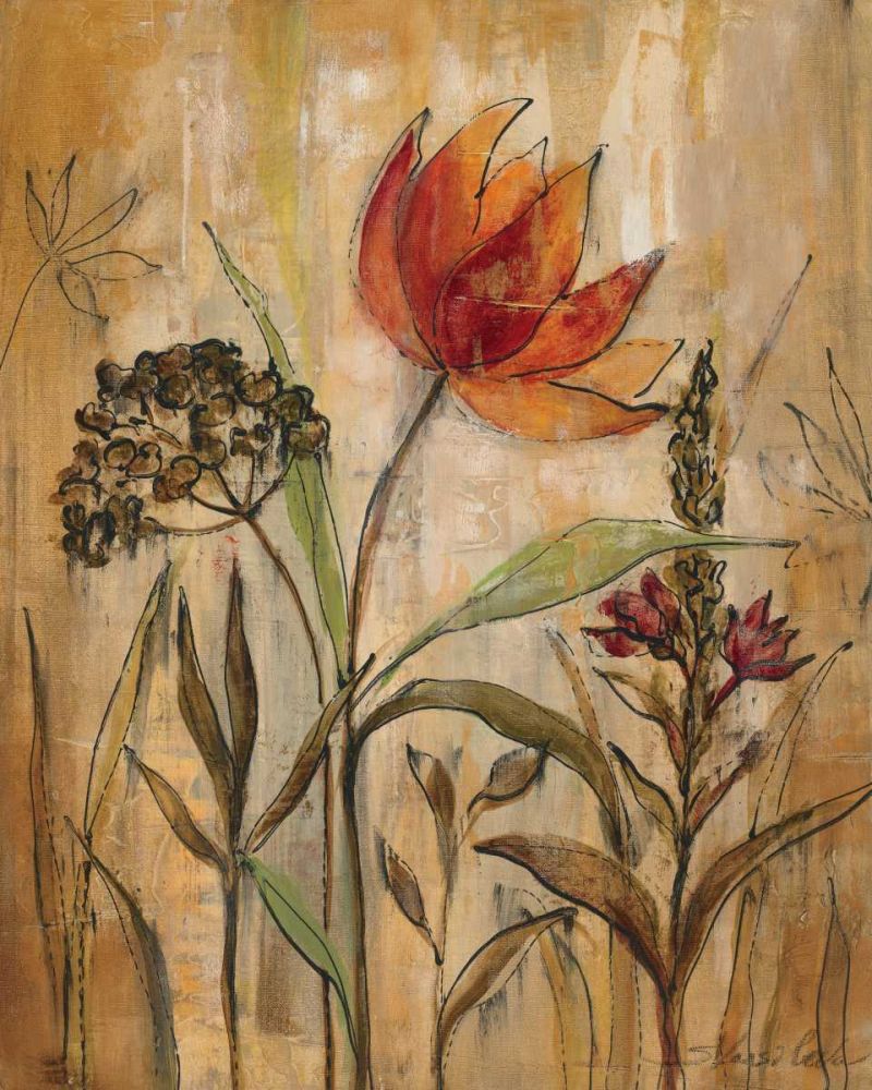 Aquarelle Garden I art print by Silvia Vassileva for $57.95 CAD