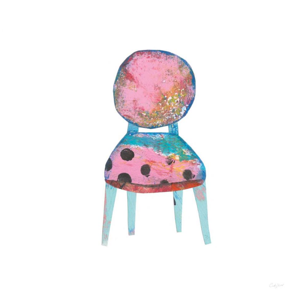 Mod Chairs V art print by Courtney Prahl for $57.95 CAD