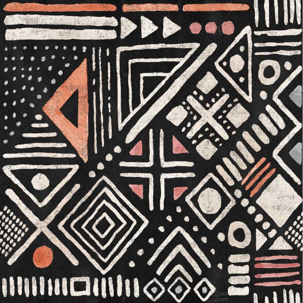 Kasbah Crush Pattern IVB art print by Dina June for $57.95 CAD
