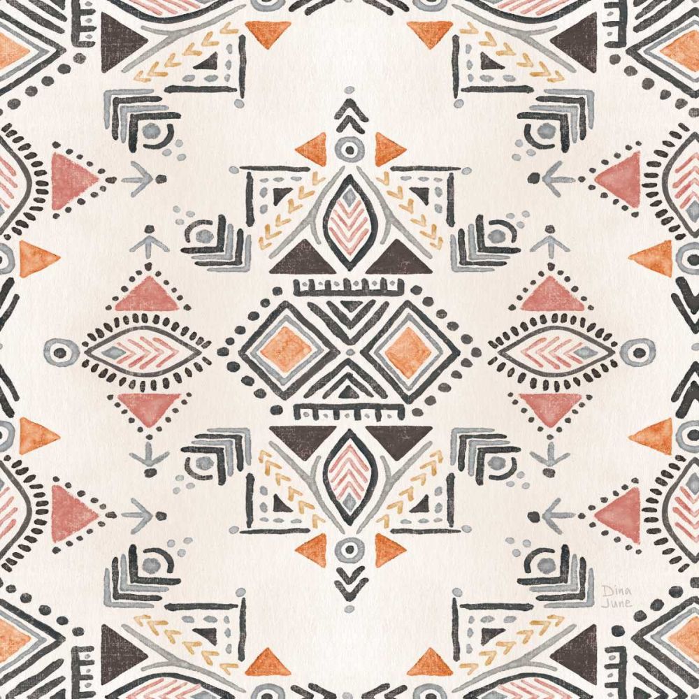 Kasbah Crush Pattern VIA art print by Dina June for $57.95 CAD