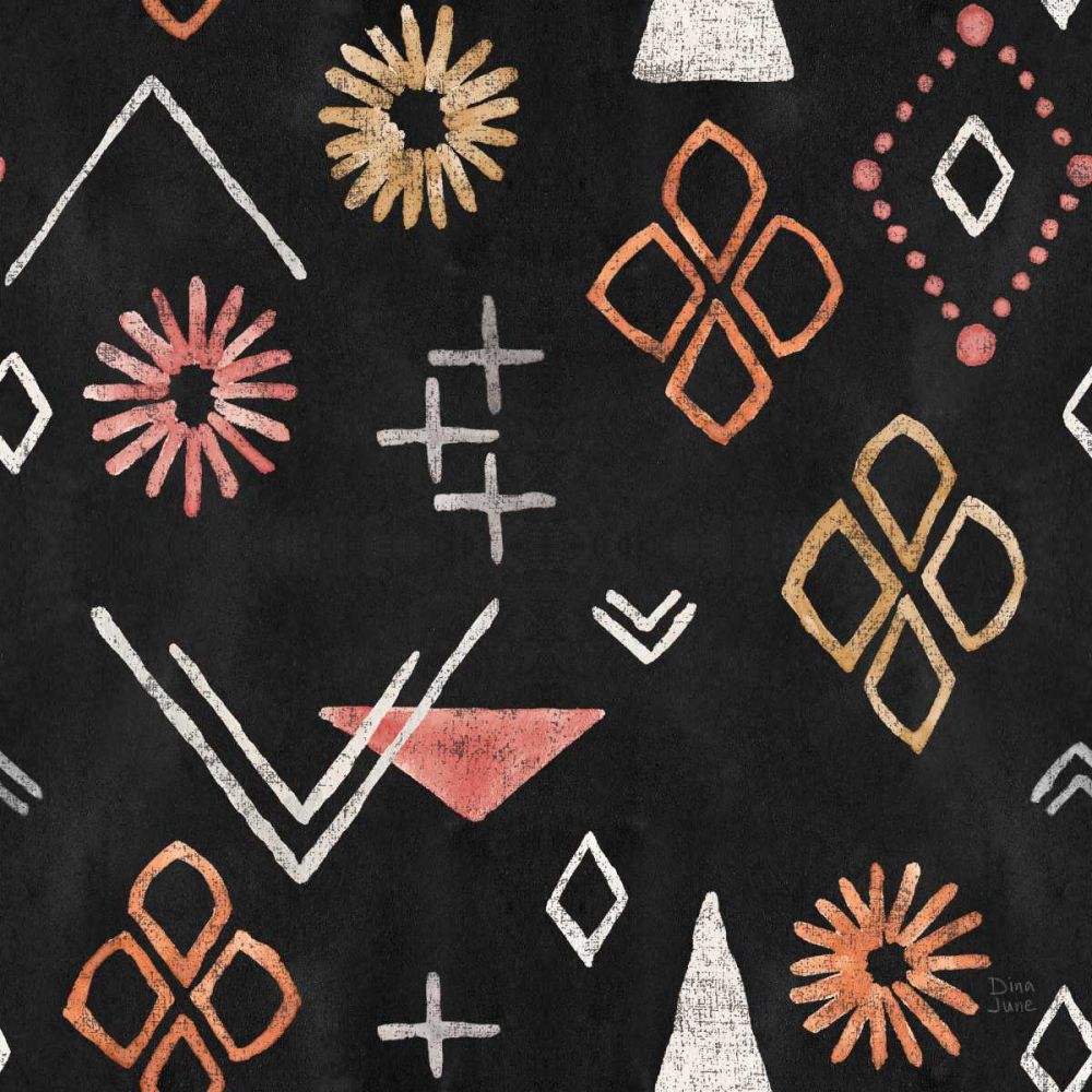 Kasbah Crush Pattern VIIB art print by Dina June for $57.95 CAD
