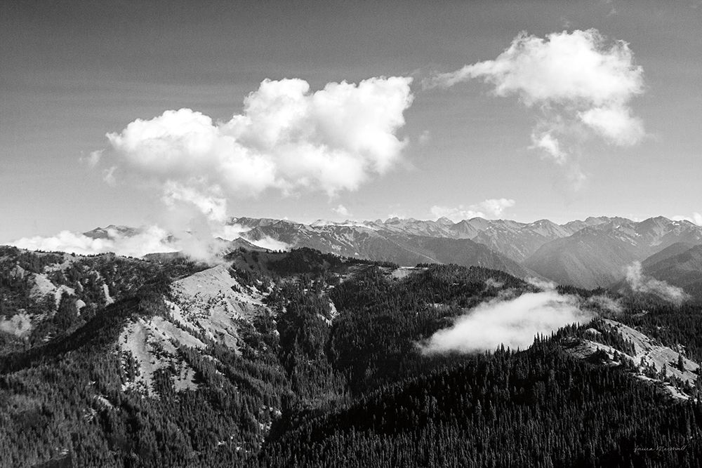 Olympic Mountains II art print by Laura Marshall for $57.95 CAD