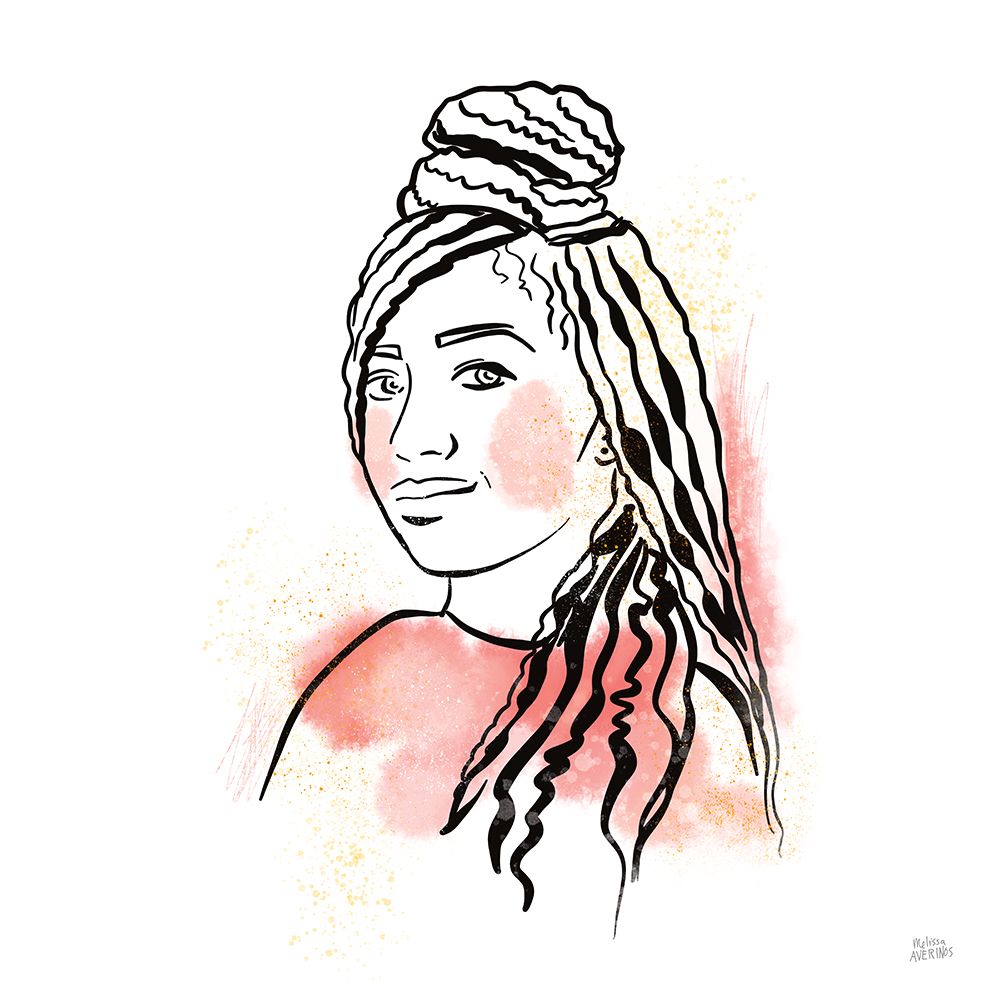 Feminine Ink II art print by Melissa Averinos for $57.95 CAD
