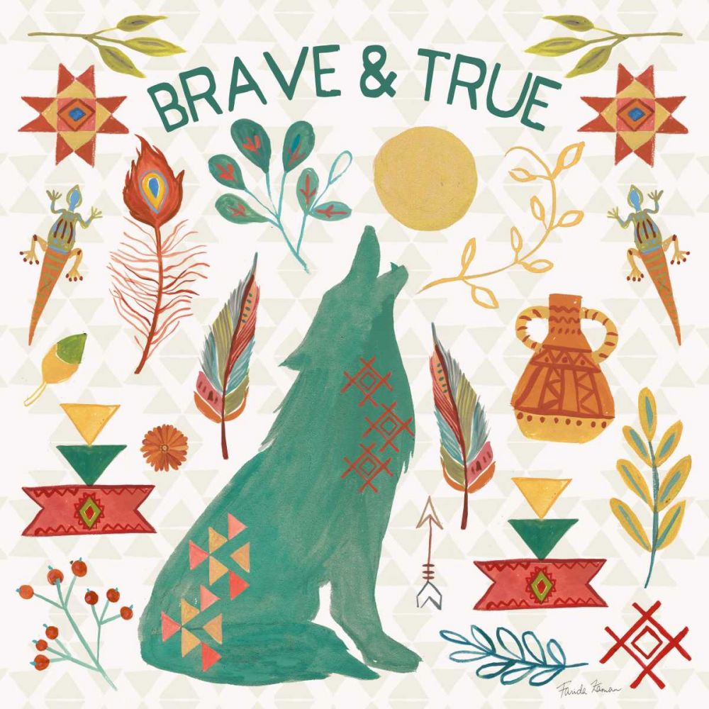 Southwest Vibes II art print by Farida Zaman for $57.95 CAD
