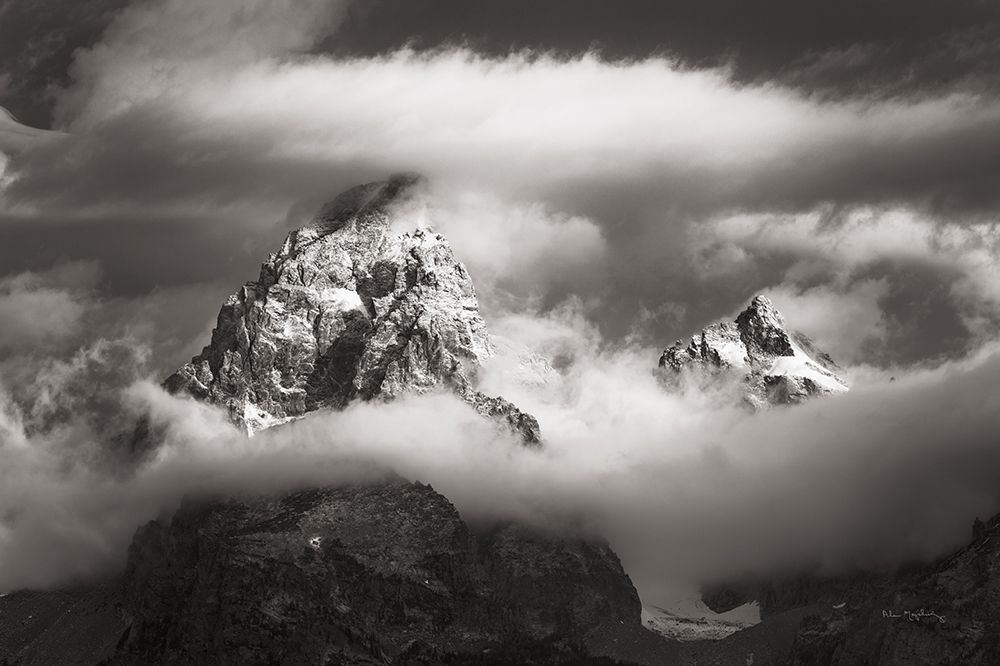 Grand Teton Clouds art print by Alan Majchrowicz for $57.95 CAD